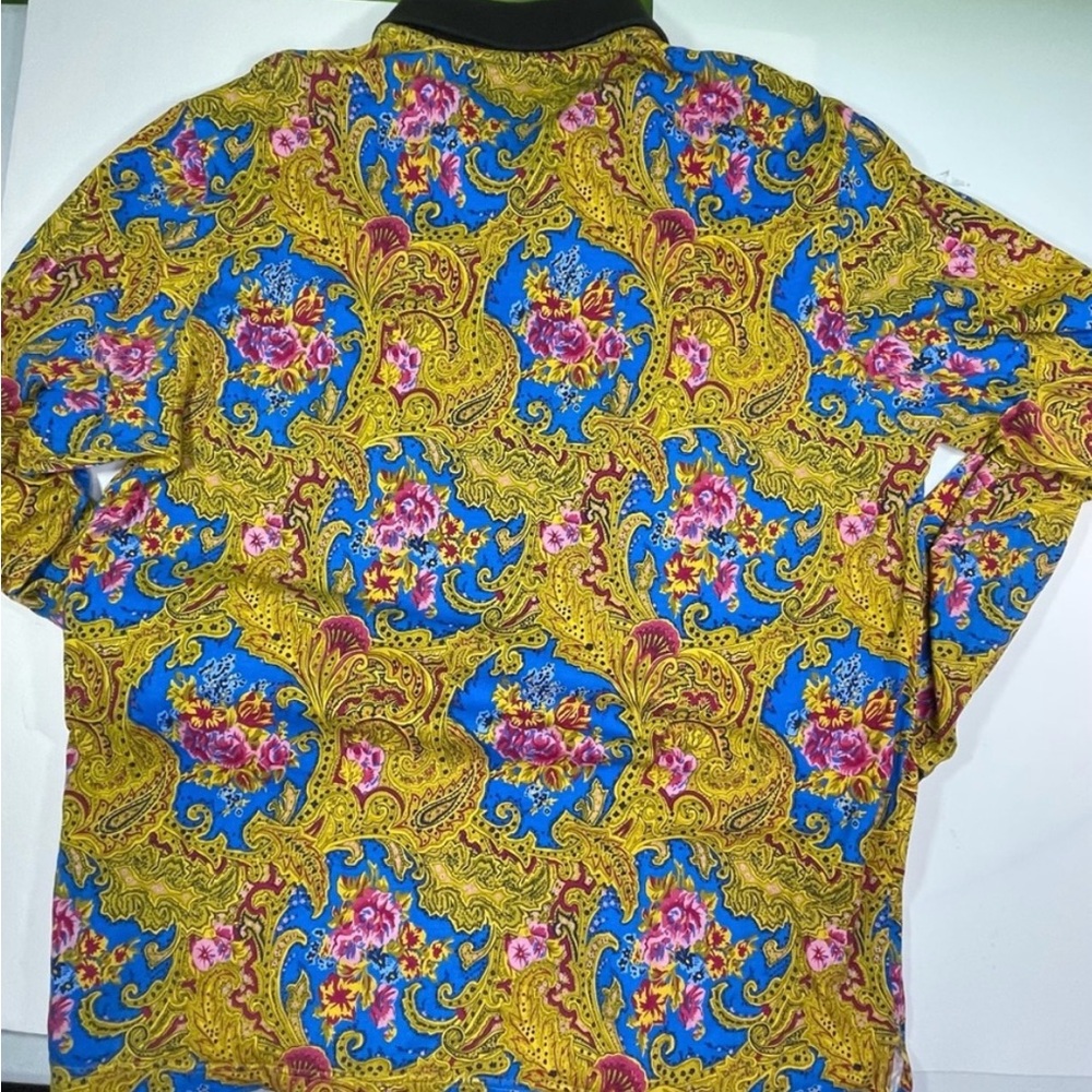 Supreme Paisley Floral Long Sleeve Shirt XL - Picture 3 of 7